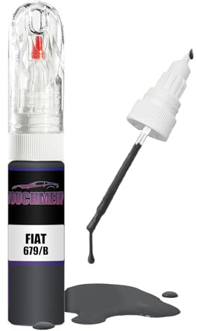 Kit di riparazione per ritocchi con pennello, per modelli Fiat GRIGIO GRAFITE 679/B
