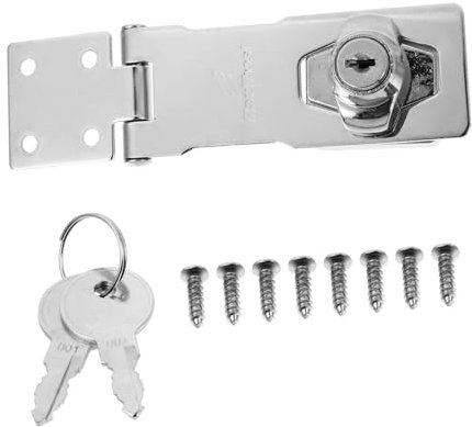 Gadpiparty Sicherheitsschloss Für Schranktüren Und Kühlschränke Mit Schlüsseln Einbruchschutz Für Fenster Und Schiebetüren Selbstklebendes Schrankschloss Zur Kindersicherung Ohne Bohren 1