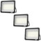 JBdusn LED Strahler Außen 3 Stücke, 50W LED Fluter, Superhell Scheinwerfer IP66 Wasserdicht Außenstrahler Kaltweiß Flutlicht Aussenlampe für Hinterhof, Auffahrt, Türen, Garage, Flur, Garten
