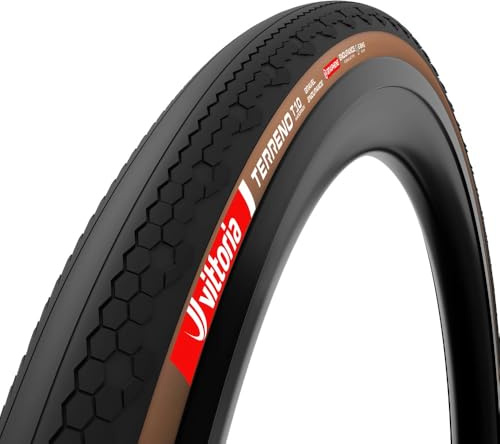 Vittoria Terreno T10 Hardpack Endurance G2.0 Tubeless 700C X 40 Gravel Tyre 700C x 40, Black