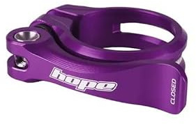 Hope Quick Release Seat Clamp in Purple 31.8