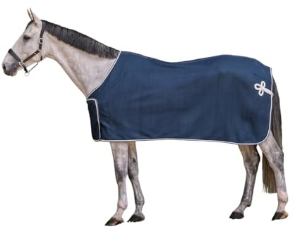Economic Fleece Sponsorendecke, Nachtblau, 135cm