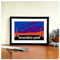 GroundDesigns OLDHAM ATHLETIC Gift BOUNDARY PARK Sunset Football Stadium Graphic Art Print