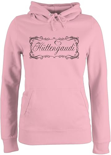 Shirtracer - Pullover Damen Hoodie Frauen - Skiurlaub Apres Ski - Hüttengaudi Vintage verspielt