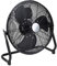 Retro Metall Ventilator / 3 Rotorblätter für optimale Luftzirkulation / 3 Luftstromgeschwindigkeiten/Ø: ca. 30 cm (Schwarz)