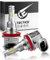 TECTICO H8 12V 40W 6000K LED Angel Eye Bulbs anillos de halo luces circulación diurna Faros antiniebla blanco Canbus sin errores para E90 E92 E93 E82 E91 E82 E70 X5 E60 E61,2 piezas