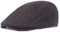 HNJKJEU Schirmmütze Herren Schiebermütze Flatcap Newsboy Cap Baskenmütze Barett Cap Schlägermütze für Frühling Winter und Herbst, Größe 56cm-60cm(Schwarz)
