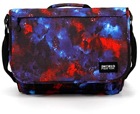 J World New York Unisex-Erwachsene Thomas Kuriertasche, Galaxy