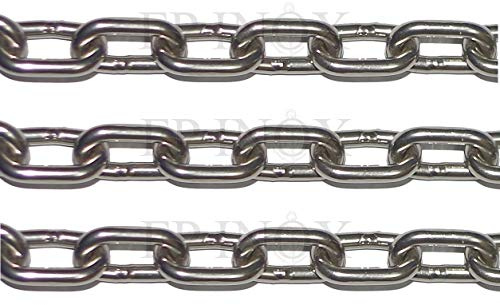 Kette Edelstahl A4 Durchmesser 8 mm Edelstahl 316 – A4 Meterware