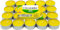 SUMEDTEC Pack de 20 Velas Citronela Perfumada - Vela Perfumada Antimosquitos - Tealight Citronella Candles - 4 Horas Duración Sin Insecticida.