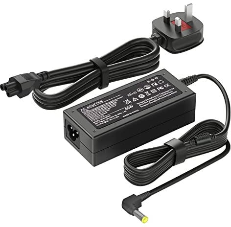 JBL Xtreme 2 Charger - 19V DC 3.42A Charging Cable for Xtreme, Boombox Speakers (Black, Blue, Red) - 65W UK Plug Power Cord