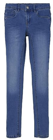 NAME IT Polly Skinny fit Mädchen Jeanshose Medium Blue Denim 140