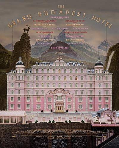 The Grand Budapest Hotel Poster 30 x 40 cm