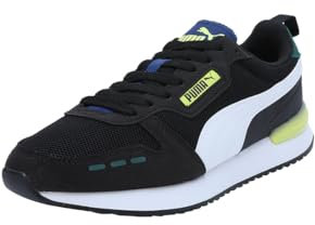 PUMA Mixte R78 Sneakers, Noir Black, 40 EU