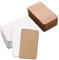 Blanko Papier Karten 200 Stk Karteikarten Lernkarten Leren Visitenkarten Papier Kraftpapier Karten Blanko für Mitteilungs 4,8 x 8,8 Zoll