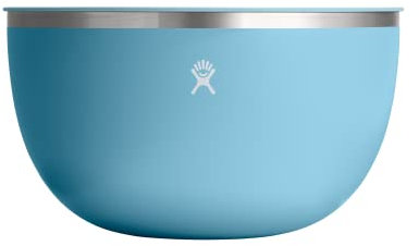 Hydro Flask 5 Quart Stainless Steel Reusable Food Bowl Outdoor Kitchen Camping Insulated Dinnerware Cookware Baltic- Dishwasher Safe, BPA-Free, Non-Toxic