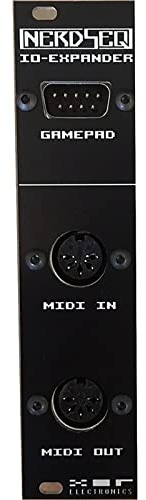 XOR Electronics NerdSeq IO expander Black - Expander Modular Synthesizer
