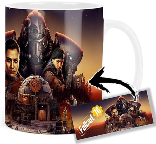 MasTazas Fallout 76 Taza Ceramica Mug