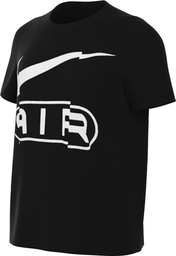 Nike Mädchen G NSW Tee Boy Air, Black, FN9685-010, M