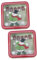 VILLCASE 2 Stk Weihnachtsdose aus Blech Weihnachtsdekoration Mini-Dekor Urlaubsgenuss süßes Glas Weihnachtskeksdosen Süßigkeiten Geschenke Film kann Süssigkeit Verpackung Container Eisen