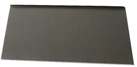 perfk Bandeja para hornear, bandeja de aluminio de media hoja, platos rectangulares para hornear, pasteles grandes, 60x40cm, bandeja para panadería, hoja