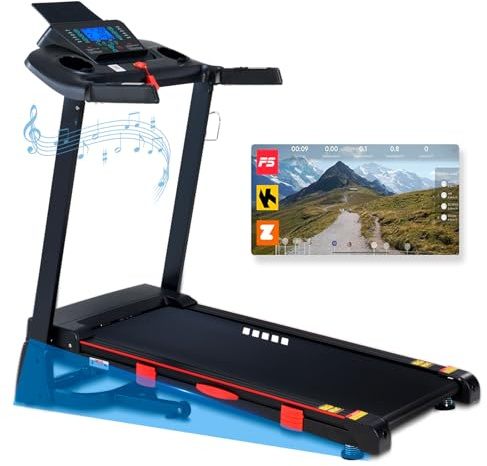 ATEEDGE Treadmills for Home, 15% Auto Incline, Foldable, 350LB Capacity