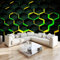 Fototapete Geometrie Sechseck Wabe 250 x 175 cm Vlies Tapete 3D Effekt Moderne Wandtapete Dekoration, für Wohnzimmer Schlafzimmer TV-Hintergrund Wanddeko Wallpaper
