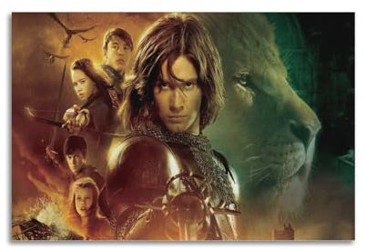 YXWOYNHY Filmposter The Legend of Narnia 5.1 cm Prinz Caspian, dekoratives Gemälde, Leinwand, Wandposter und Kunstdruck, moderne Familienschlafzimmer-Dekoration, Poster, 60 x 90 cm