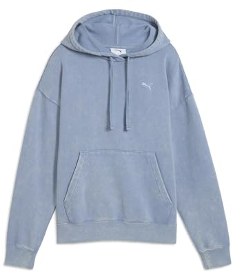 PUMA Unisex ESS Elevated Relaxed Wash Hoodie FL Kapuzenpullover (1er Pack)
