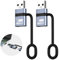 Liaoan Lot de 2 adaptateurs USB vers USB C3.0 Type C Femelle vers USB A mâle 5 Gbps pour Phone 16 15 14 Pro Max, Pad 10 11, SAMS-ung S24 23 22...