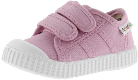 victoria Basket Unisex 1915 Lona & Tiras Adherentes & Refuerzo Puntera 136606 para Niños Petalo 29