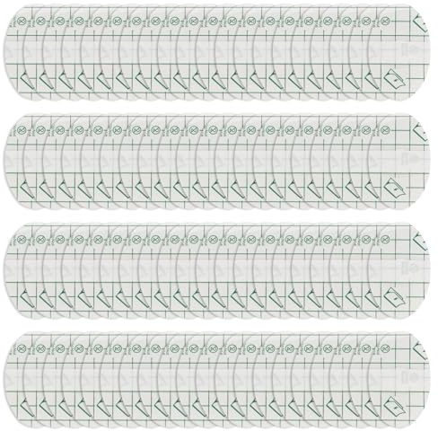 80PCS Cache Oreille Piscine Enfant Autocollant Etanche Transparents Ultra Fins Protection Étanche Protège Oreilles Jetables Imperméable Sûr pour Natation Douche Surf Teinture Capillaire, 6.8×4.4cm