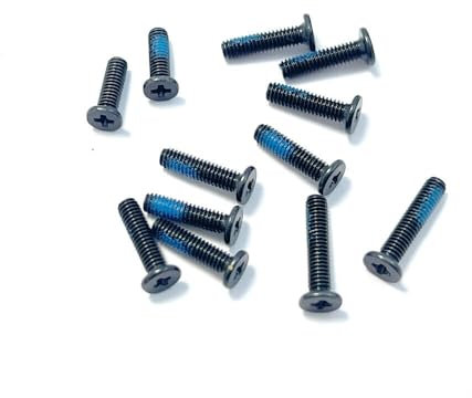 HSSDTECH Tornillos de la carcasa inferior para Asus TUF Gaming A15 FA507 FA507RC FA507RF FA507RW FA507RM FA507RR FA507RC TUF Gaming F15 FX507 FX507ZC FX507ZE FX507ZM FX507ZR FX507VV 12pcs