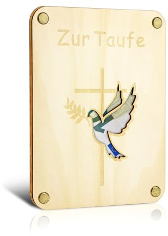 TAKULA Geldgeschenk Taufe Geschenke zur Taufe,Geldgeschenke Verpackung,Geldgeschenk Konfirmation,Taufgeschenk Junge Taufgeschenke für Mädchen