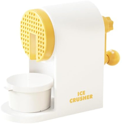 LOVIVER Tritaghiaccio a manovella, macchina per granite, facile da pulire, comodo tritaghiaccio per picnic, campeggio, feste all'aperto