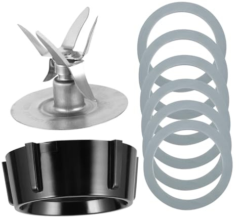 VALICLUD Accesorios Para Licuadora Negro Base De Cuchillas Repuesto De Conjunto De Exprimidor Accesorios Para Exprimidor y Batidora Para Recambios De Licuadora