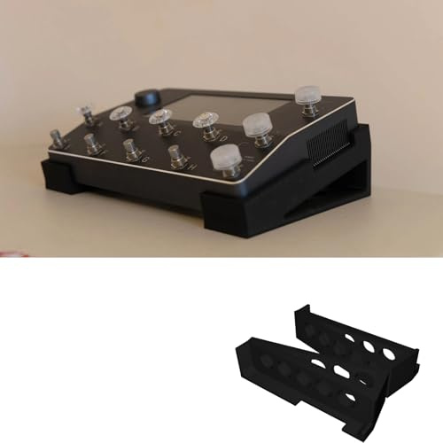 For Quad Cortex Angled Desk Stand – Precision Desk Stand with Ventilation Cutouts | Secure Friction-Fit Design | Port Access Cooling Optimized