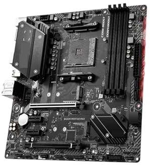 Compatible Ryzen 9 Carte mère B450M - 128 Go mémoire + PCI-E 3.0, chipset dédié