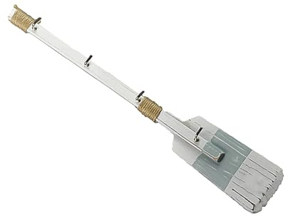 Holzruder Dekor mit Haken, Antik, Küstenstil, Wandaufhänger