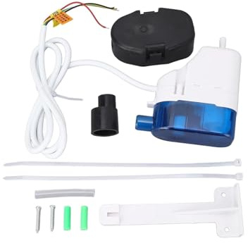 Bomba de drenaje de aire acondicionado RS-24C portátil, bomba de elevación de agua de condensado completamente automática for máquina montada en la pared 1-3P, 100-230V