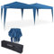 Casaria® Pavillon Capri 3x6m Pop-Up Blau Wasserabweisend Inkl. Tasche UV-Schutz Faltpavillon Gartenzelt Partyzelt Zelt