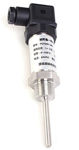 Transmisor de temperatura industrial, módulo de sensor de transmisor de temperatura integrado de 0 a 100 grados CC 4 a 20 mA PT100 resistencia térmica