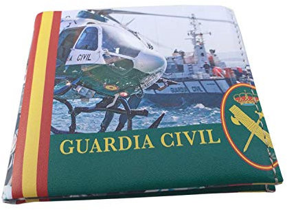 Barbaric Cartera Impresa con Billetera Guardia Civil Fotografias 3D