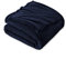 FARFALLAROSSA Kuscheldecke Flauschig 160 x 210 cm - XXL Fleecedecke Sofa Decken Couchdecke - Oeko-TEX - Super Weiche Fleecedecke als Sofaüberwurf - Wohndecke Blau