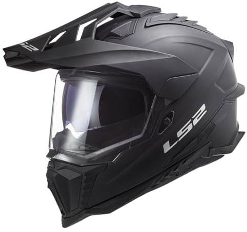 LS2 Adventure-Helm MX 701 Explorer Schwarz Gr. M