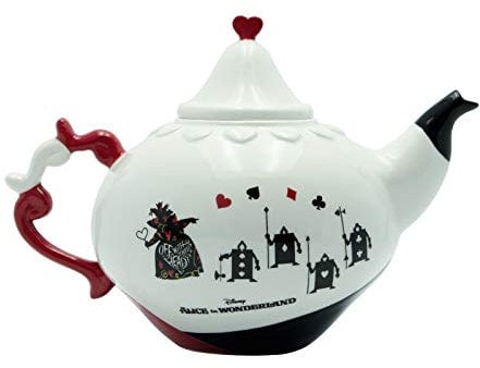 DISNEY Teapot Alice in Wonderland Queen of Hearts