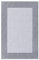 STORESDECO Alfombra vinilica de Tejido Trenzado Premium de Alta Gama Lavable Antideslizante Alfombras vinilicas Resistentes para Salon Cocina habitacion baño Pasillo Color Gris Claro 60x90 cm