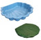 Wassermuschel Sandmuschel mit Abdeckung Auswahl (blau incl. Abdeckplane)