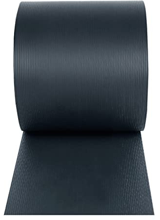 YUENFONG 30 paneles de protección visual de PVC duro, para vallas de doble varilla, valla de jardín, balcón (2,5 m x 19 cm, antracita)