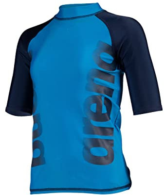 Arena Camiseta de Manga Corta para niños protección UV Rash Graphic